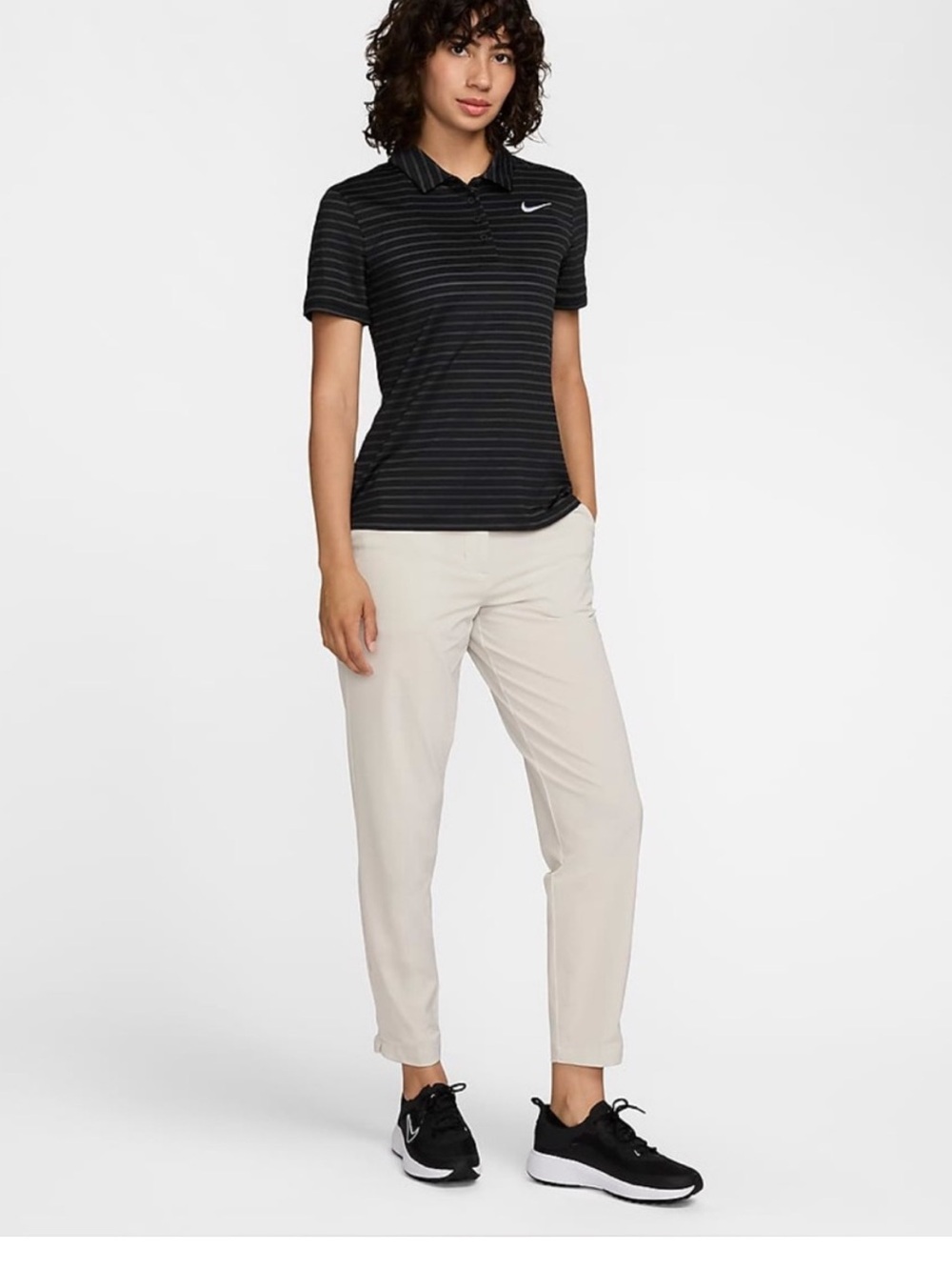 Women’s Nike Golf White Performance Straight-Leg Pants